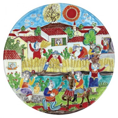 Circular Plate DS PT55DS-4 country life Circular Plate DS PT55DS-4 country life
